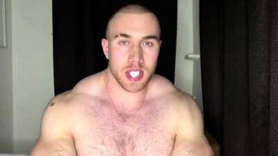 Jock gay muscle hunk jerking off - drtuber.com